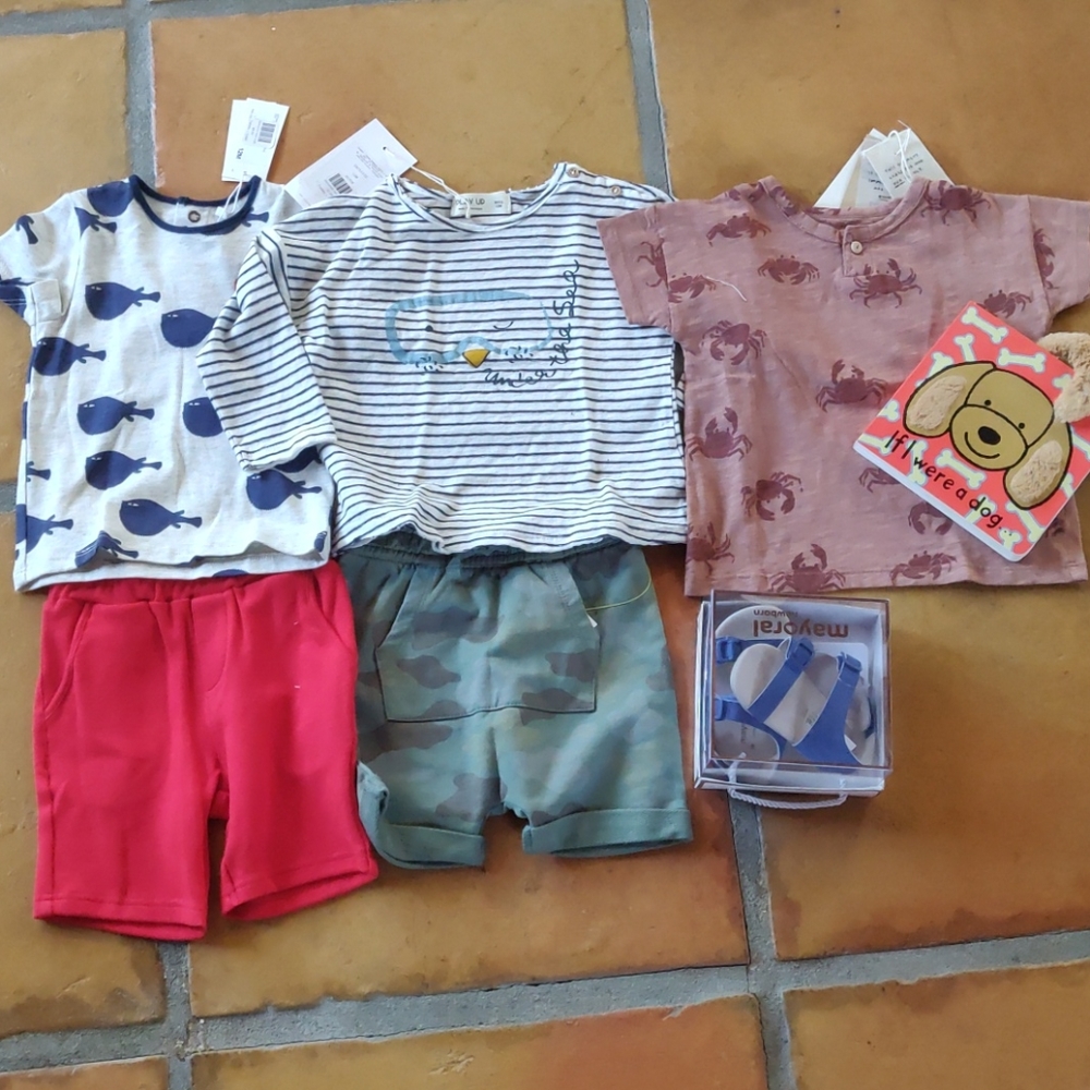 Boys 12 month gift bag